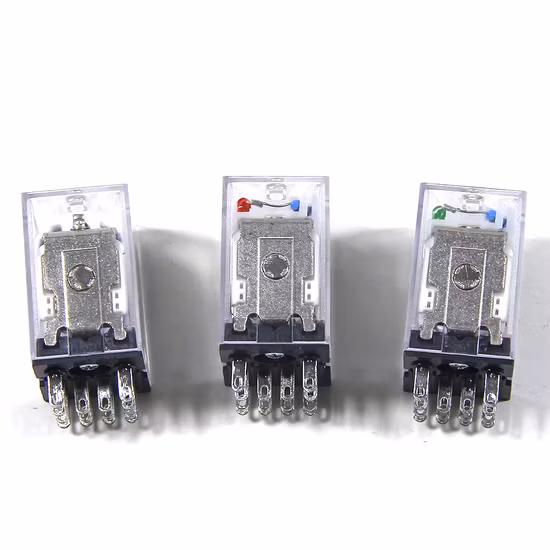 高品質ミニ電磁 My4 14 ピン 5A 250VAC DC28V 電圧汎用リレー Hh54p